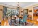 Charming dining room with hardwood floors and a chandelier at 105 Estado Ne Way, St Petersburg, FL 33704