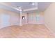 Empty living room with light walls and wood floors at 397 Doniphan Dr, Port Charlotte, FL 33954