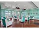 Relaxing community lounge with waterfront views at 4832 Cobia Se Dr # B, St Petersburg, FL 33705