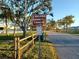 Sign marking a 7-10 mile walking, running, and cycling trail at 5705 103Rd N Ter, Pinellas Park, FL 33782