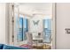 Balcony with table and chairs, offering water views at 1390 Gulf Blvd # 1204, Clearwater, FL 33767
