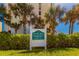 Sign for private area Sand Key Club, Residents only at 1390 Gulf Blvd # 1204, Clearwater, FL 33767