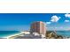 An elegant condo building offers stunning beach views and a luxurious beachfront living experience at 1390 Gulf Blvd # 1204, Clearwater, FL 33767