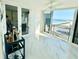 Sunroom with ocean views and wet bar at 1390 Gulf Blvd # 1204, Clearwater, FL 33767
