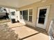 Private patio with access from the living area at 2284 Philippine Dr # 9, Clearwater, FL 33763