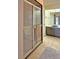Bathroom with shower and linen closet at 2460 W Marion Ave, Punta Gorda, FL 33950