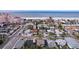 Beachfront homes, aerial view at 3505 Casablanca Ave, St Pete Beach, FL 33706