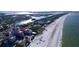 Aerial view of Don CeSar Hotel and beach at 3505 Casablanca Ave, St Pete Beach, FL 33706