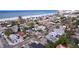 Beachfront homes, aerial view at 3505 Casablanca Ave, St Pete Beach, FL 33706
