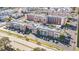 Wide aerial view of the apartment complex and its surroundings at 1900 68Th N St # 301, St Petersburg, FL 33710