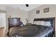 Cozy bedroom with a double bed and dresser at 4805 Sunnybrook Dr # 21, New Port Richey, FL 34653