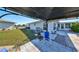 Spacious patio perfect for outdoor dining and entertaining at 502 Lime Tree Ct, Sun City Center, FL 33573