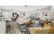 Open concept living space seamlessly blends kitchen, living, and dining areas at 11211 60Th Ave, Seminole, FL 33772