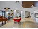 Spacious lobby with comfortable seating areas and a grand piano at 2401 Bayshore Blvd # 410 & 510, Tampa, FL 33629