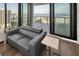 Private balcony offering stunning water and city views at 301 1St S St # 2203, St Petersburg, FL 33701