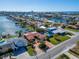 Waterfront property with canal access and neighborhood view at 425 Capri Blvd, Treasure Island, FL 33706