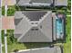 Two-story house with a pool and a large backyard at 19270 Briarbrook Dr, Tampa, FL 33647