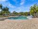 Large resort-style community pool with lounge chairs at 19270 Briarbrook Dr, Tampa, FL 33647