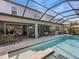 Amazing outdoor space with a large pool, patio, and bar at 19270 Briarbrook Dr, Tampa, FL 33647