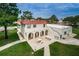 Community building with patio and seating area at 2700 Bayshore Blvd # 4304, Dunedin, FL 34698