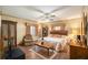 Spacious bedroom with a king-size bed and wood flooring at 5105 N 45Th St, Tampa, FL 33610