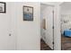 Clean bathroom with shower and linen closet at 7075 Lafayette N, Pinellas Park, FL 33781