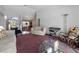 Bright living room with plenty of seating at 15830 Glenarn Dr, Tampa, FL 33618