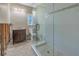 Bathroom with shower, toilet and vanity; some areas under renovation at 30 Dolphin Dr, Treasure Island, FL 33706