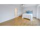 Light and airy bedroom with hardwood floors at 30 Dolphin Dr, Treasure Island, FL 33706