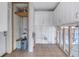 Laundry room under renovation with new cabinets at 30 Dolphin Dr, Treasure Island, FL 33706