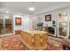 Luxurious office space with ample storage, a large desk, and artwork at 800 Collany Rd # 605 & 606, Tierra Verde, FL 33715