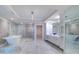 Elegant bathroom with marble flooring and modern fixtures at 800 Collany Rd # 605 & 606, Tierra Verde, FL 33715