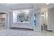 Modern bathroom with double vanity and custom cabinetry at 800 Collany Rd # 605 & 606, Tierra Verde, FL 33715
