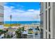 Panoramic view of marina, city skyline, and ocean at 301 1St Street South # 904, St Petersburg, FL 33701