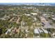 Aerial view showing location near city skyline and other houses at 946 23Rd S Ave, St Petersburg, FL 33705