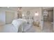 Main bedroom with ensuite bath, light and airy feel, and neutral decor at 1161 Howard St, Clearwater, FL 33756