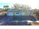 Single-story house with a yellow exterior and attached garage at 12663 Eddington Rd, Spring Hill, FL 34609