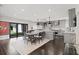 Modern kitchen featuring stainless steel appliances and an island at 140 Brightwaters Ne Blvd, St Petersburg, FL 33704