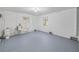 Unfinished basement has functional sink and toilet, along with two windows allowing for natural light at 3295 Hibiscus Dr, Hernando Beach, FL 34607