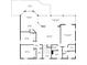 Second floor plan featuring a Primary bedroom with walk-in closet and multiple other bedrooms at 3295 Hibiscus Dr, Hernando Beach, FL 34607