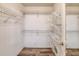 Spacious walk-in closet with adjustable wire shelving offers ample storage and organization options at 3295 Hibiscus Dr, Hernando Beach, FL 34607