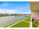 Expansive balcony overlooking the water at 6260 Kipps Colony Ct # 204, Gulfport, FL 33707