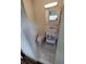 Bathroom featuring a vanity sink and toilet with tiled floor at 1182 Norwood Ave, Clearwater, FL 33756