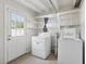 Laundry room with washer, dryer and exterior access at 1593 76Th N Ave, St Petersburg, FL 33702