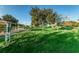 Community dog park with grassy area and shaded benches at 2292 Austrian Ln # 34, Clearwater, FL 33763