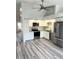 Modern kitchen featuring stainless steel appliances and granite countertops at 2292 Austrian Ln # 34, Clearwater, FL 33763