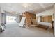 Unfinished garage with access to outside at 4148 Rudder Way, New Port Richey, FL 34652