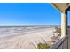 Stunning balcony view of ocean beach at 74 Gulf Blvd # 4A, Indian Rocks Beach, FL 33785