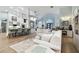 Open living room showcasing a spacious layout, light color palette, and large windows at 1903 Gulf Beach Blvd, Tarpon Springs, FL 34689