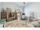 Home office with desk, comfortable seating and natural light at 1903 Gulf Beach Blvd, Tarpon Springs, FL 34689